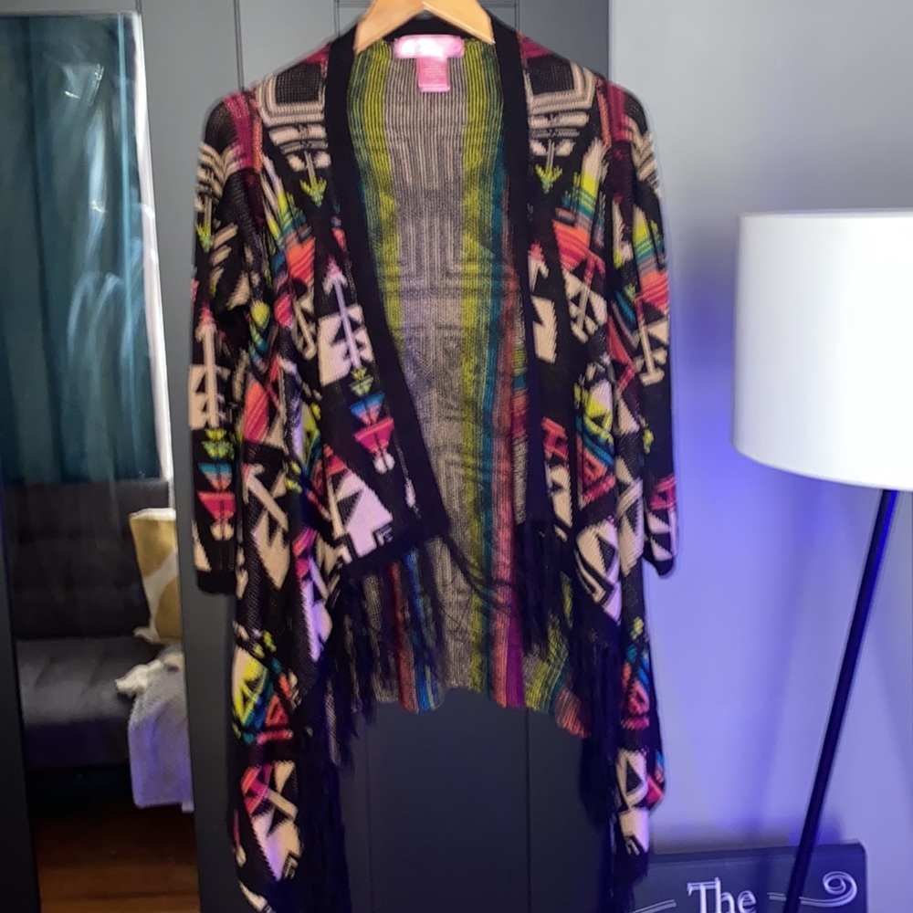 Say What Brand Tassel Sweater